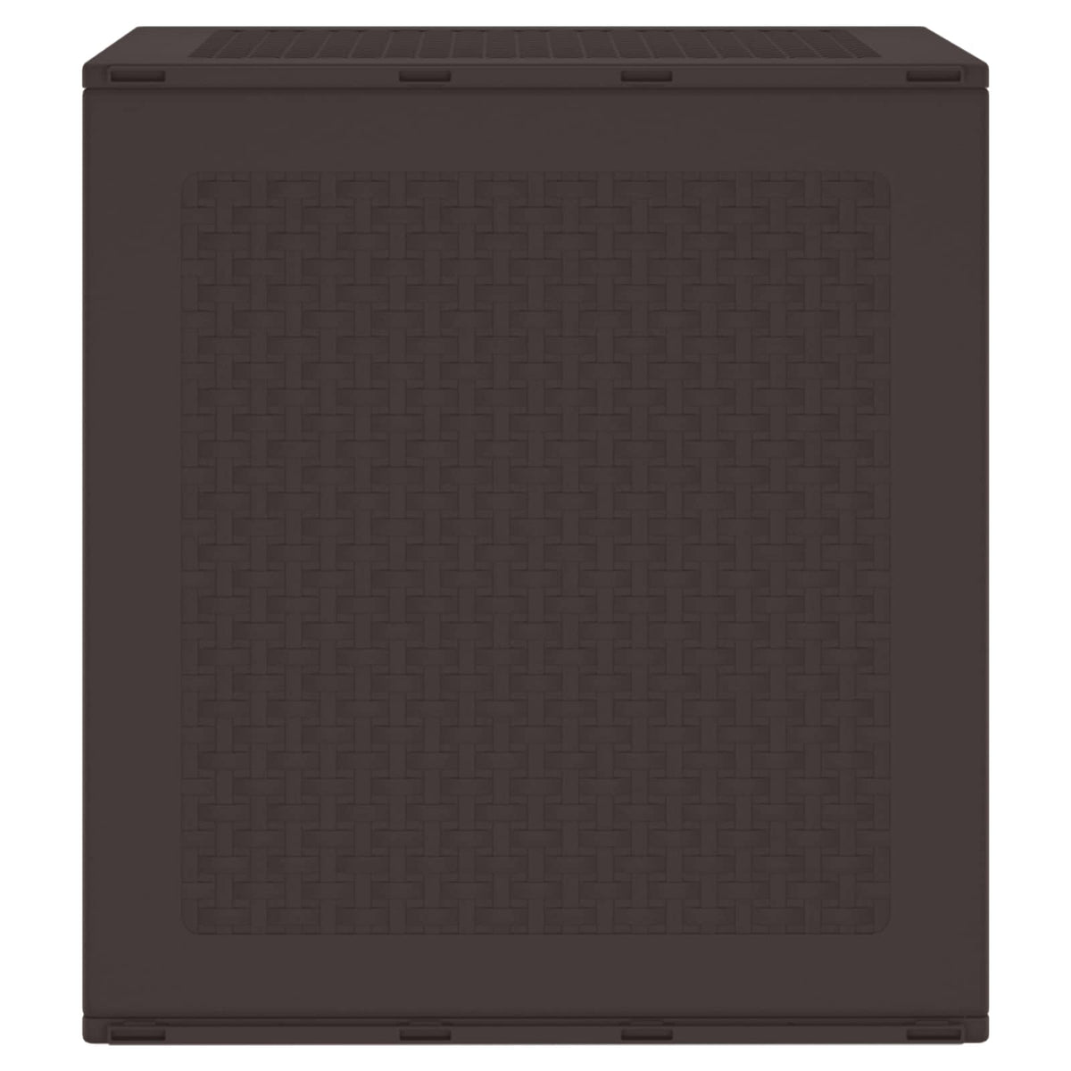 Storage Box with Storage Brown 55 x 53 x 57 cm Polypropylene