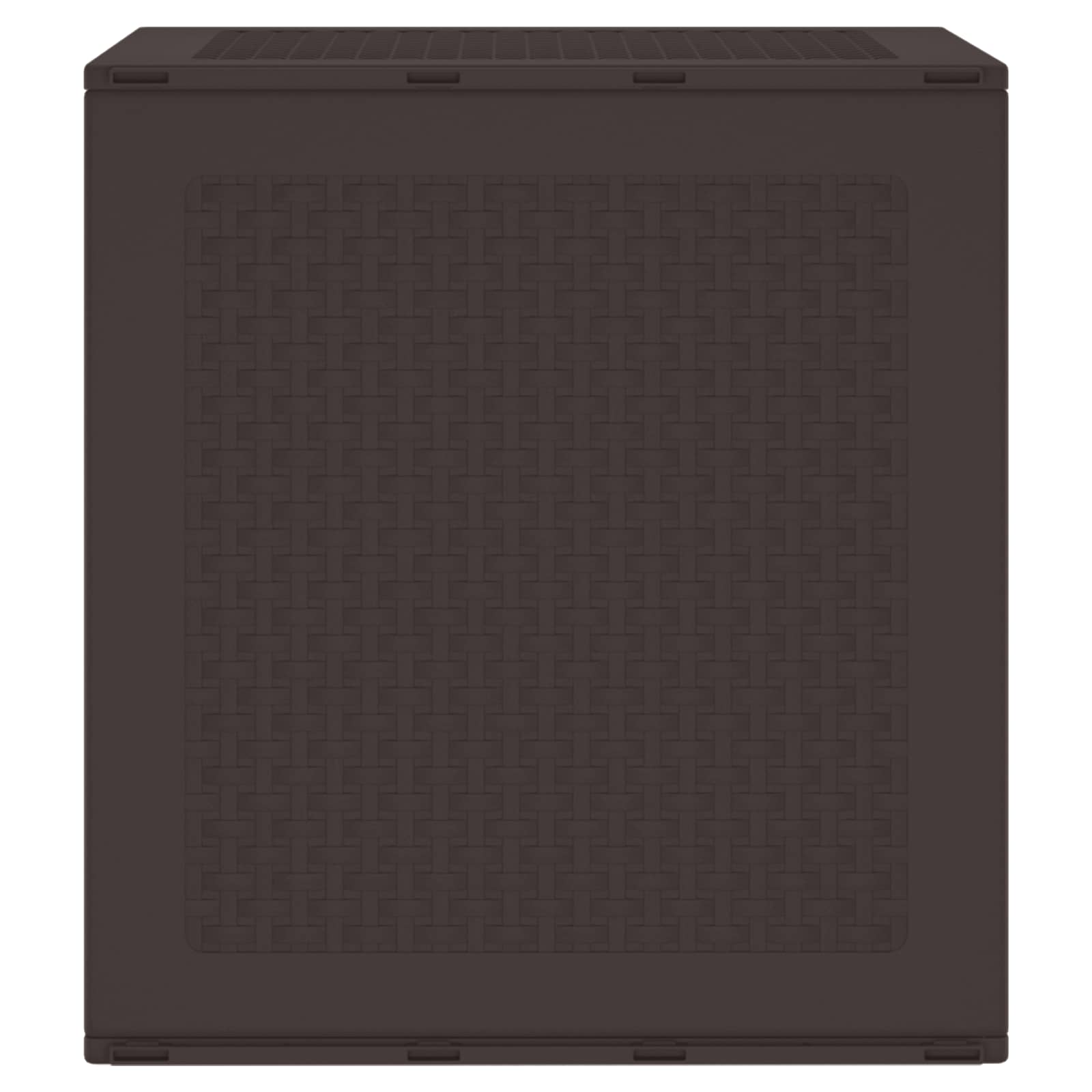 Storage Box with Storage Brown 55 x 53 x 57 cm Polypropylene