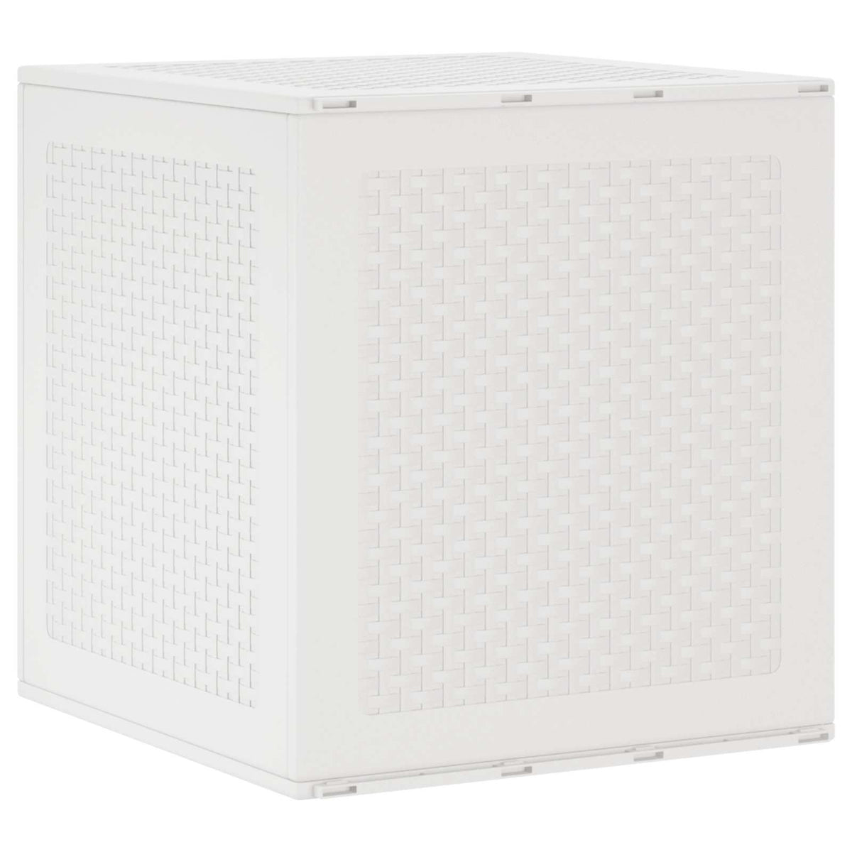 Storage Box with Storage White 55 x 53 x 57 cm Polypropylene