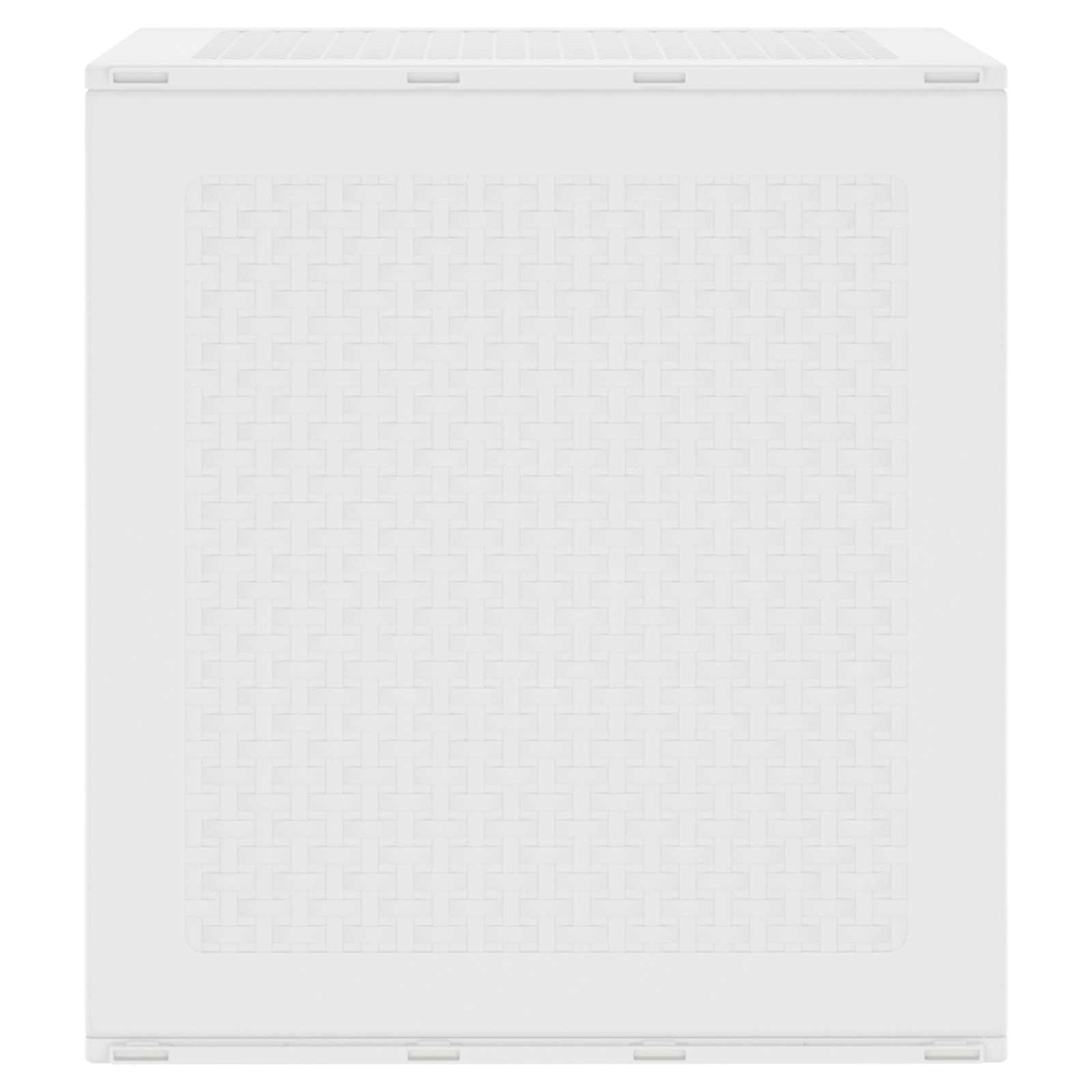 Storage Box with Storage White 55 x 53 x 57 cm Polypropylene
