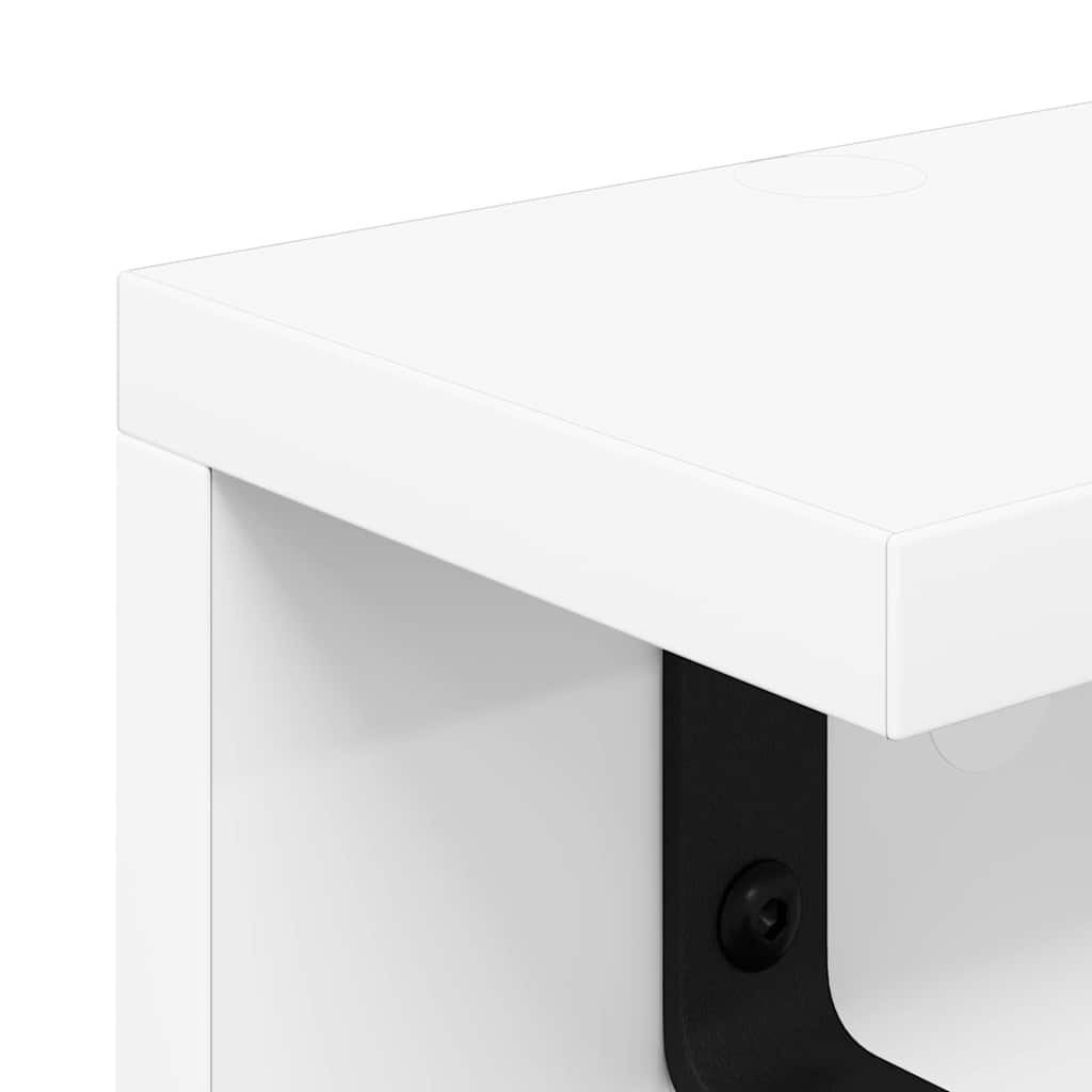 Wall-Mounted Coat Rack Wall-mounted White 60 x 10,5 x 10,5 cm