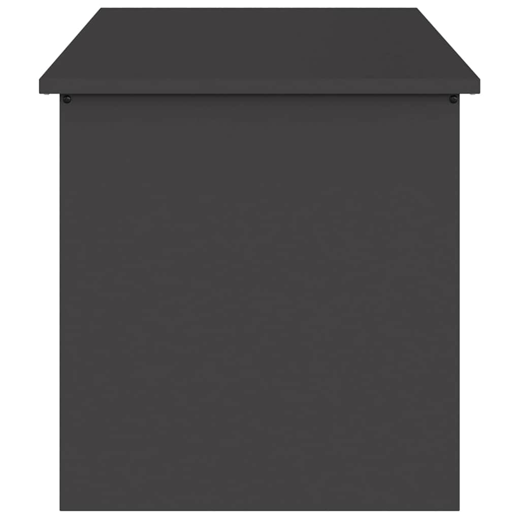 Outdoor Storage Box Black 100 x 50,5 x 50 cm Steel