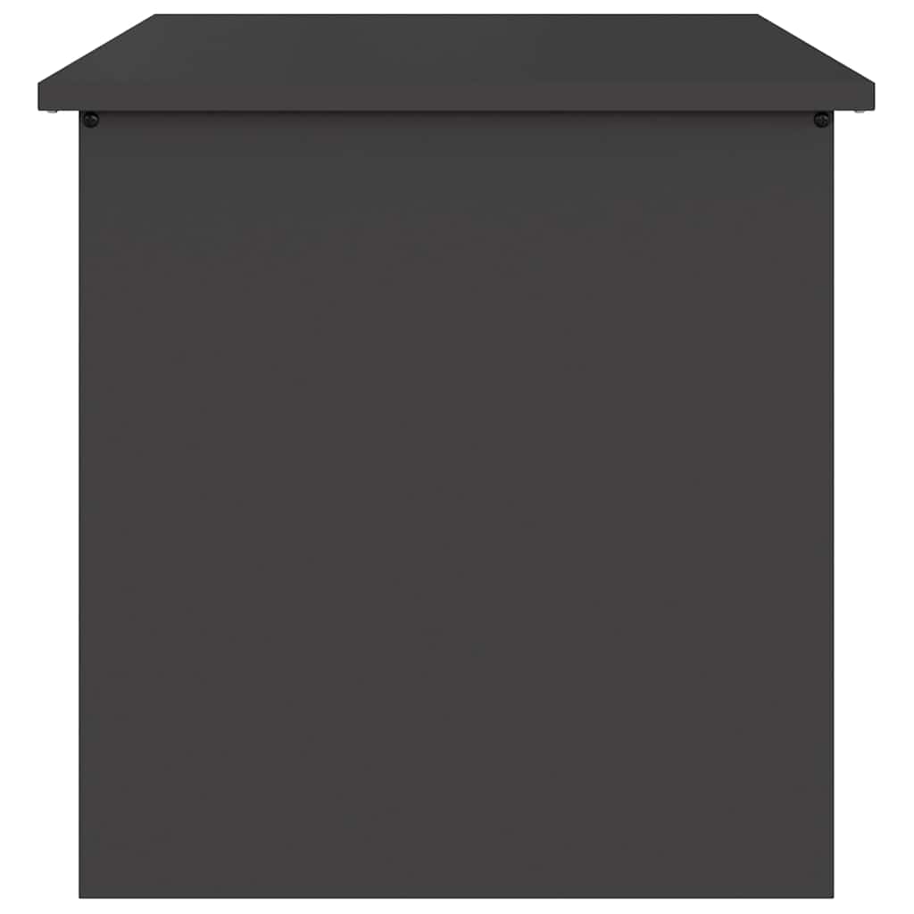 Outdoor Storage Box Black 55 x 50,5 x 50 cm Steel