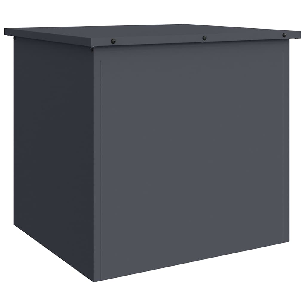 Outdoor Storage Box Anthracite 55 x 50,5 x 50 cm Steel