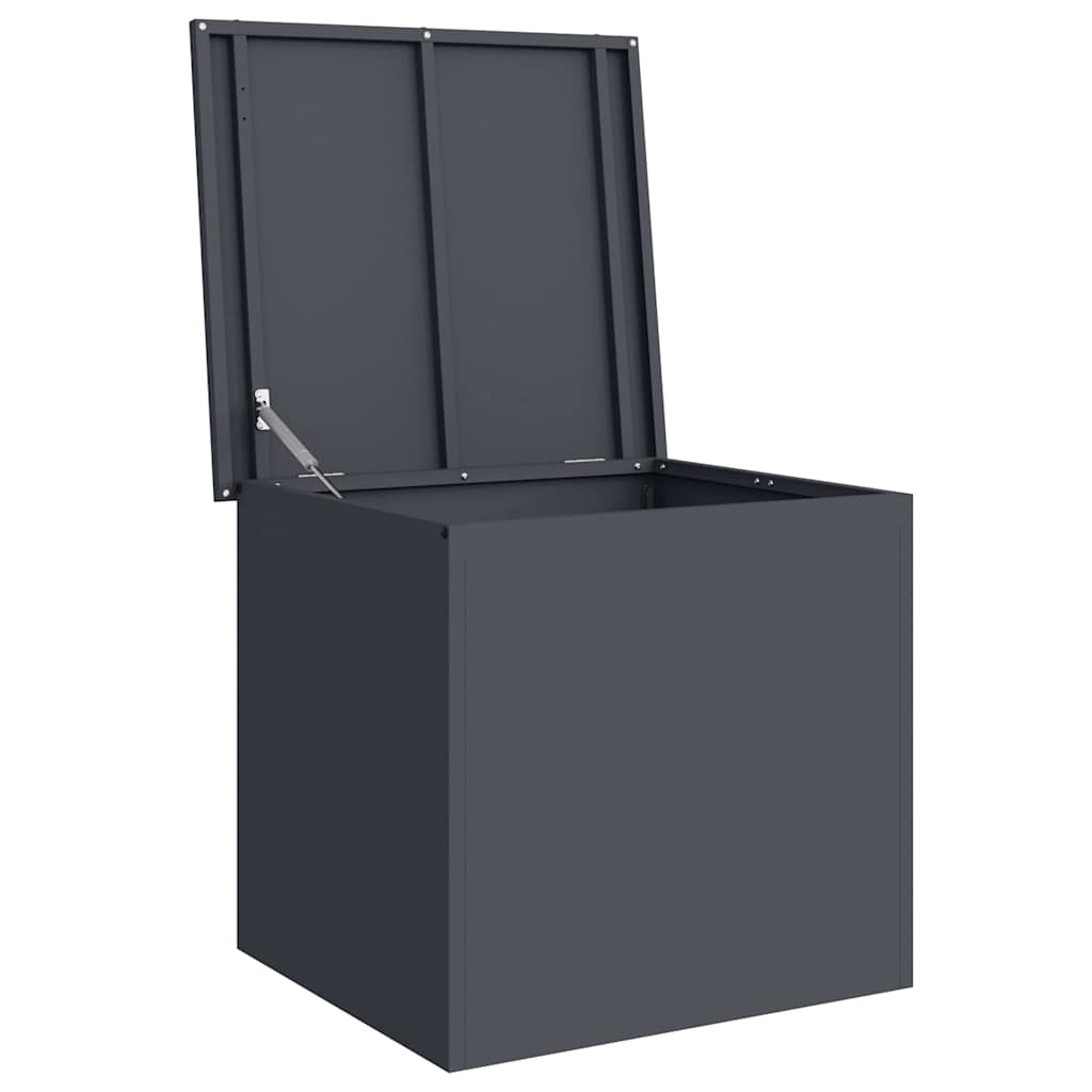 Outdoor Storage Box Anthracite 55 x 50,5 x 50 cm Steel