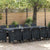 Garden Dining Set with Cushions with Cushion 13 pcs Anthracite