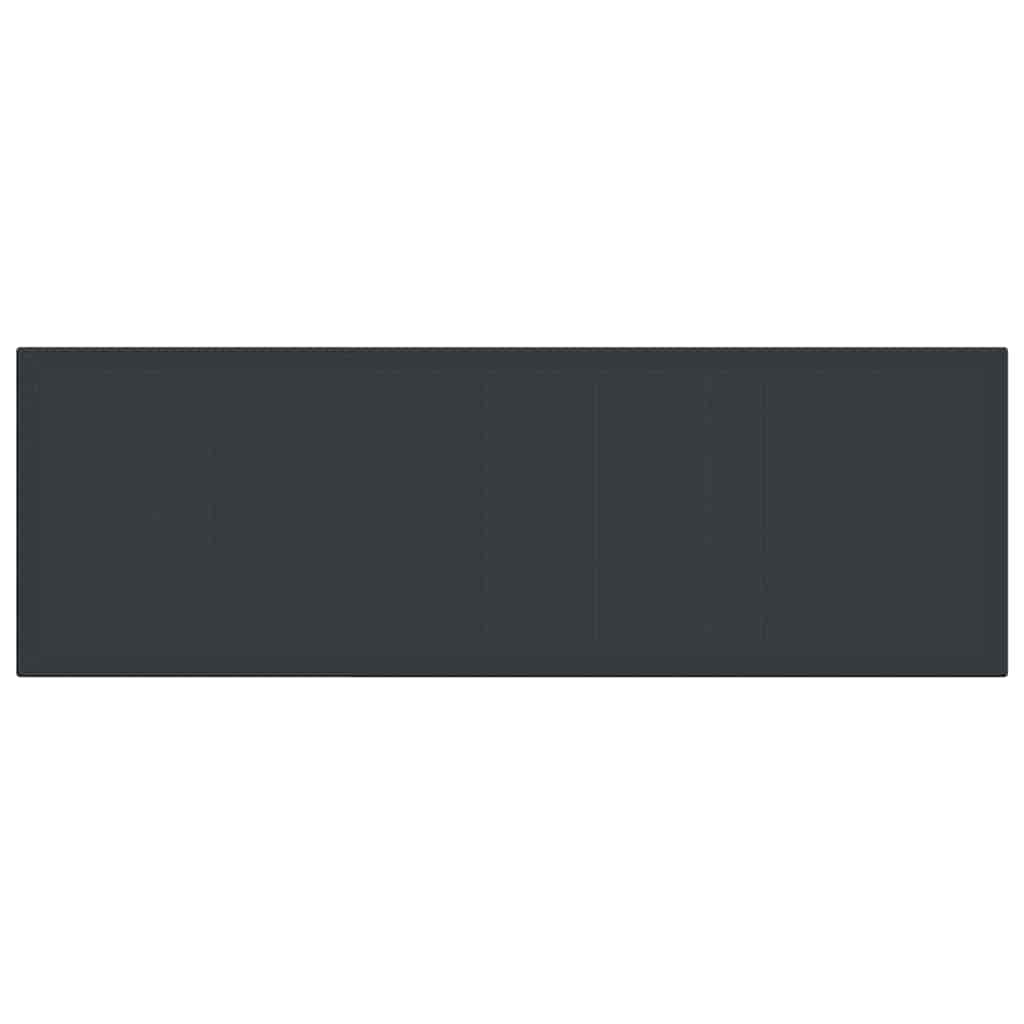 Garden Dining Set with Cushions with Cushion 13 pcs Anthracite