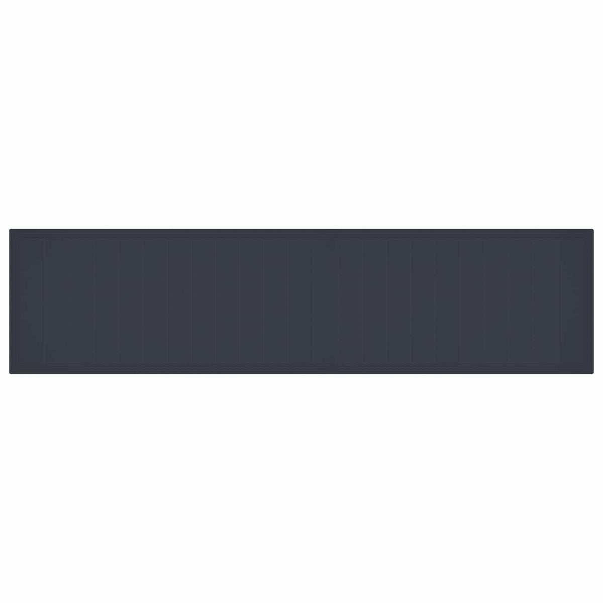 Garden Dining Set with Cushions 17 pcs Anthracite PP