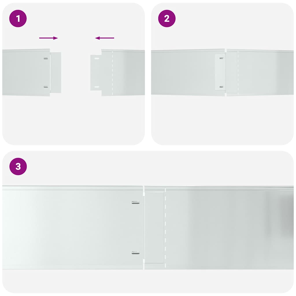 Lawn Edgings 5 pcs Silver 100 x 25 x 0,07 cm Galvanised Steel