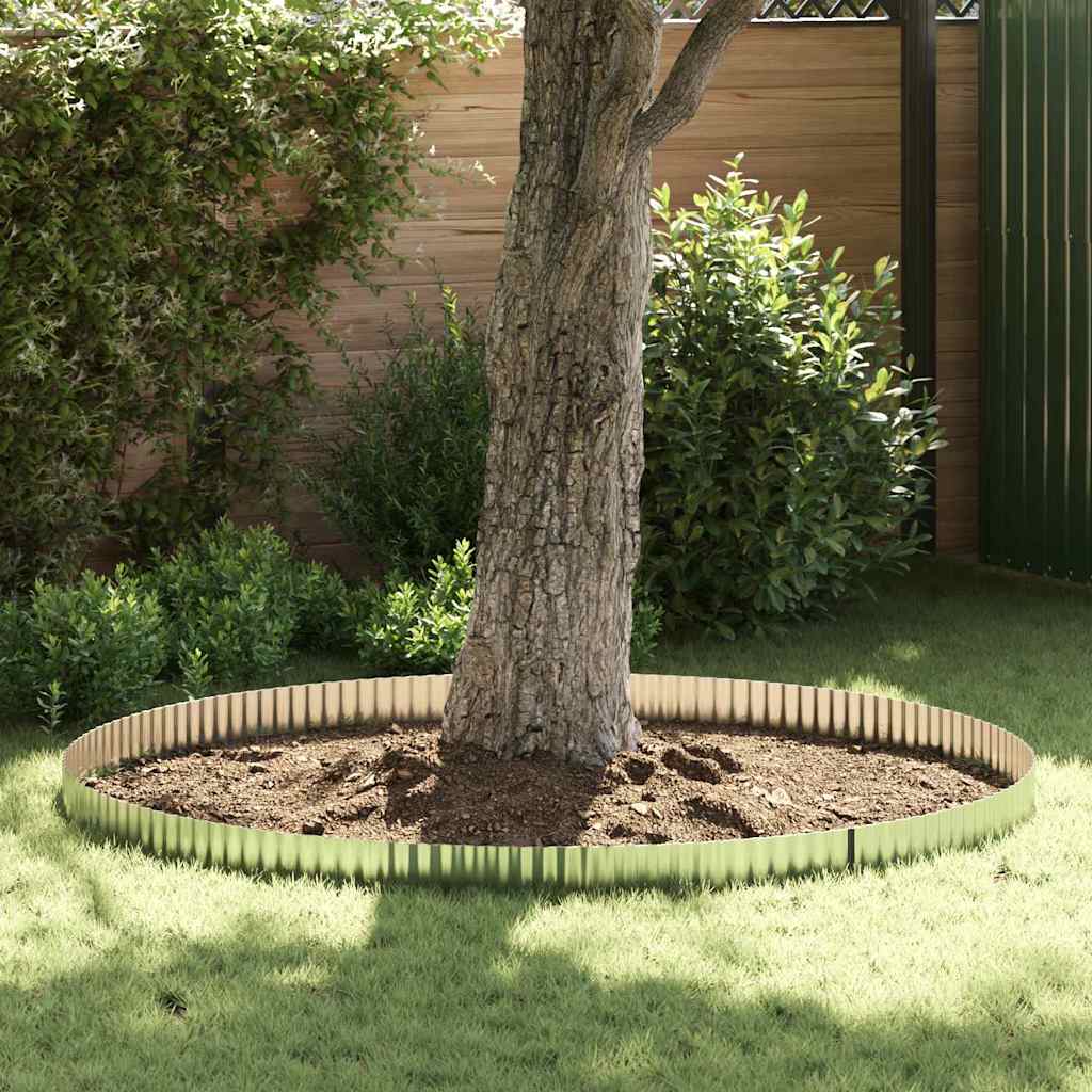 Lawn Edge Silver 1000 x 15 x 0.03 cm Galvanised Steel