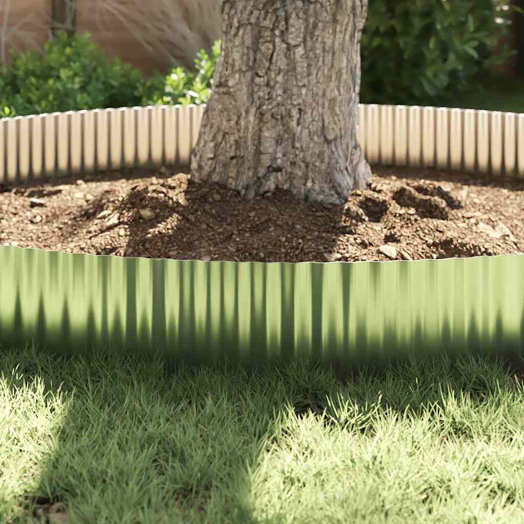 Lawn Edge Silver 1000 x 25 x 0.03 cm