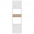 Microwave Cabinet Lyon White 60x57x207 cm Engineered Wood