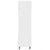 Microwave Cabinet Lyon White 60x57x207 cm Engineered Wood