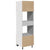 Microwave Cabinet Lyon Sonoma Oak 60x57x207 cm Engineered Wood