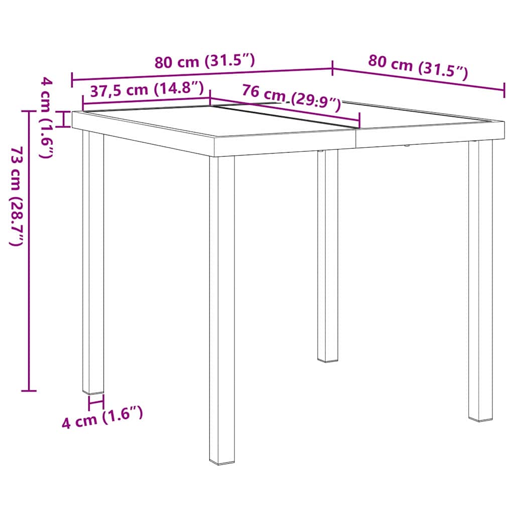 Garden Dining Set 5 pcs Grey Poly Rattan