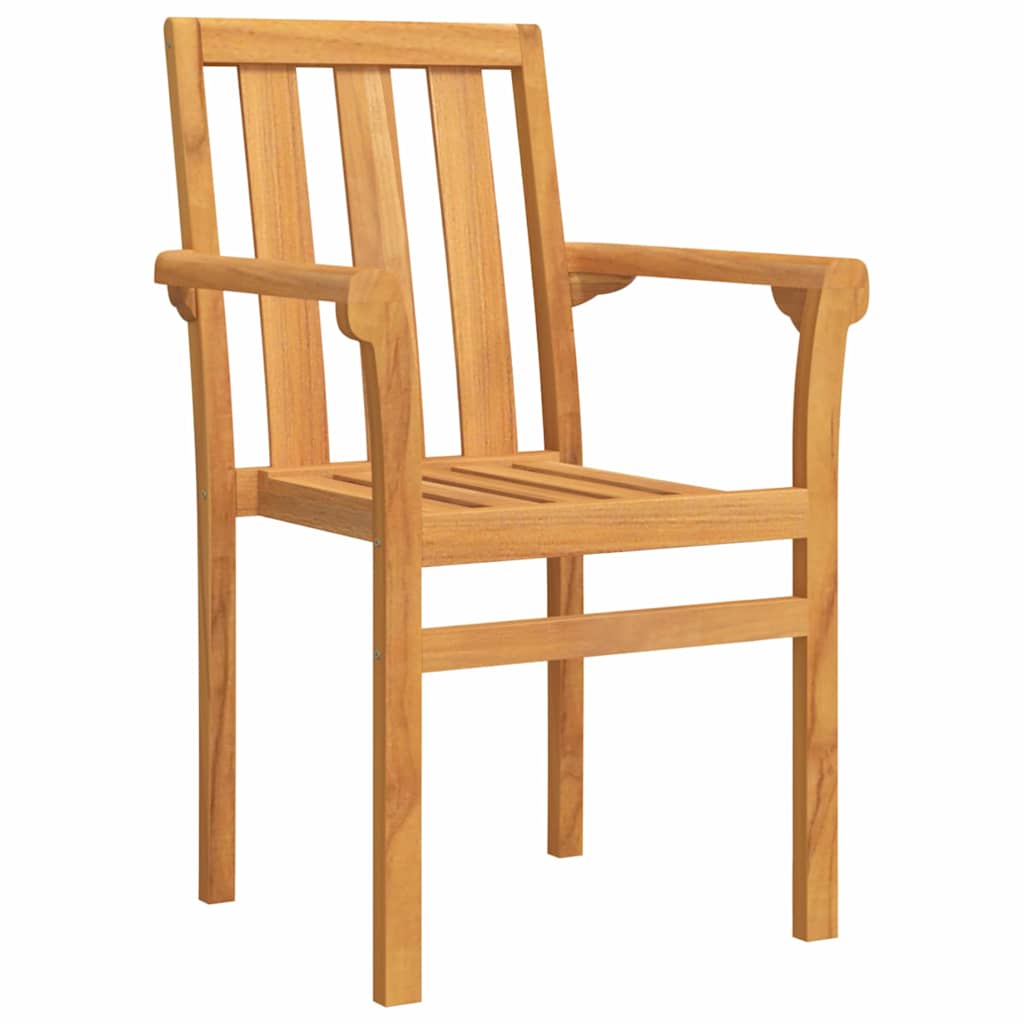 Garden Dining Set 7 pcs Brown Solid Teak Wood