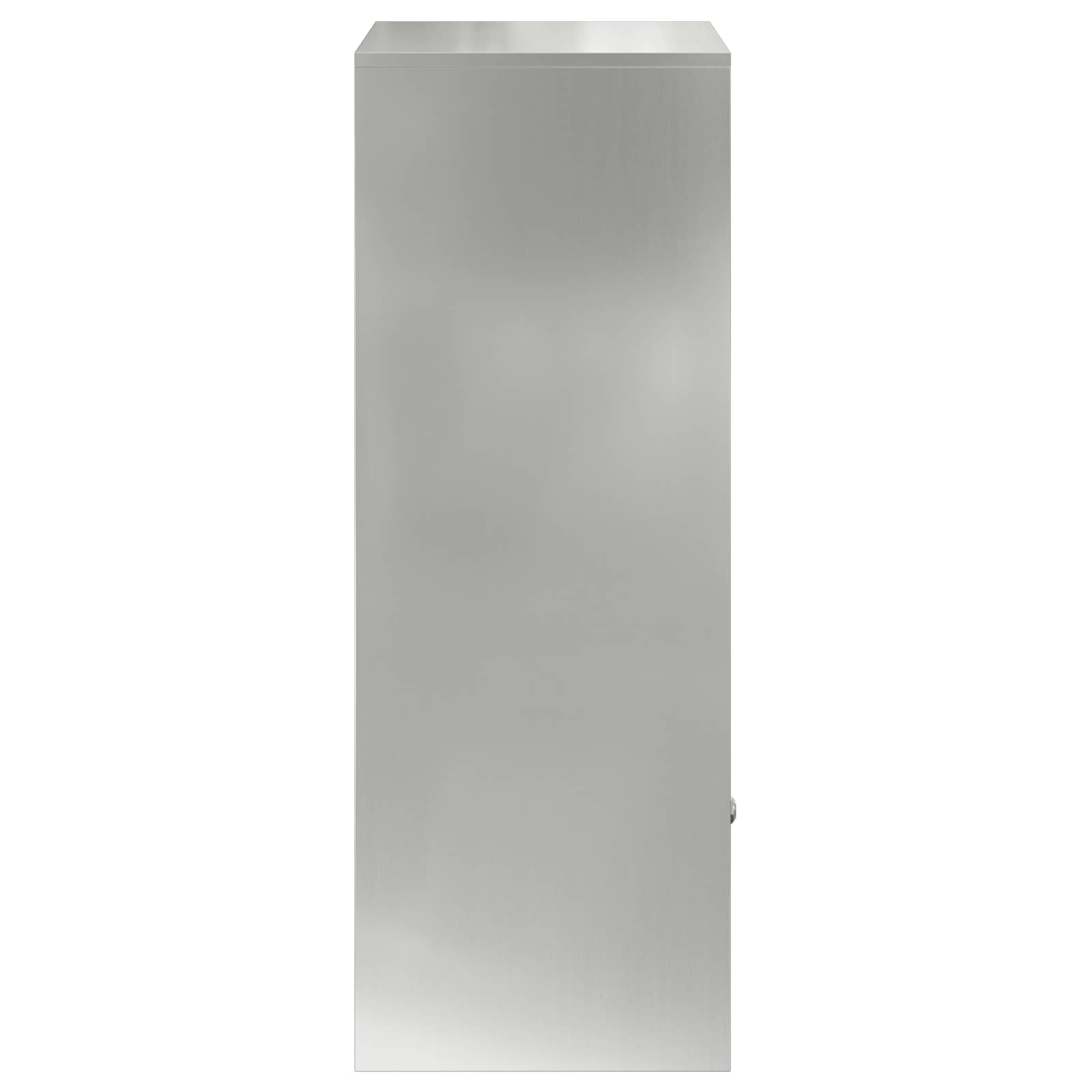 Parcel Drop Box Silver 47.5 x 38 x 59 cm Galvanised Steel
