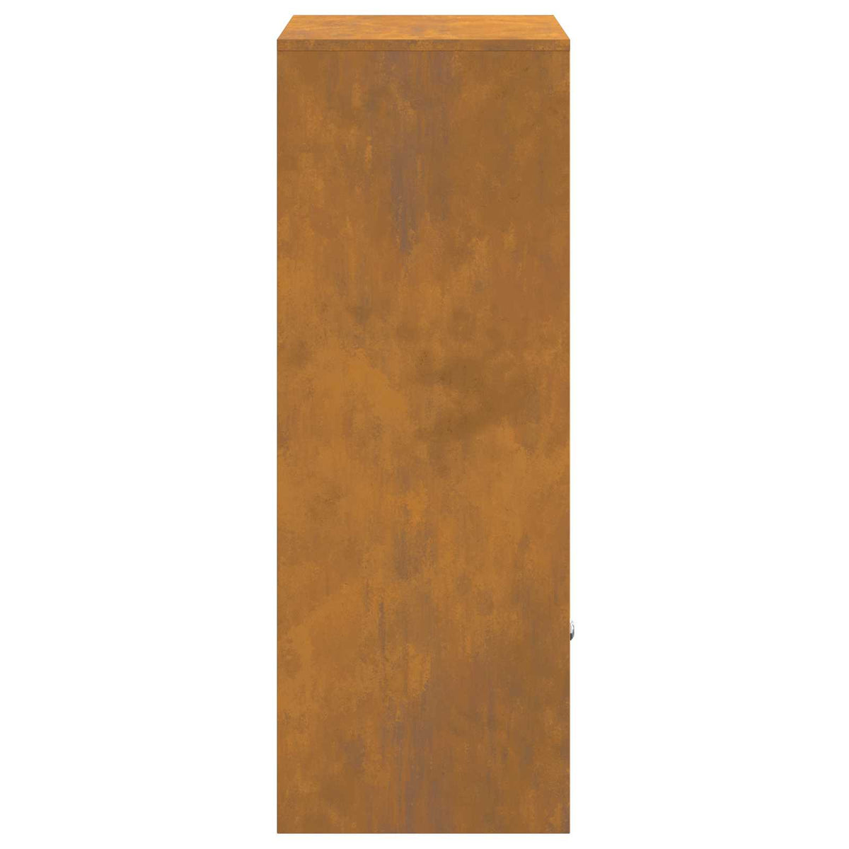 Parcel Drop Box Rusty 41 x 38 x 103 cm Weathering Steel