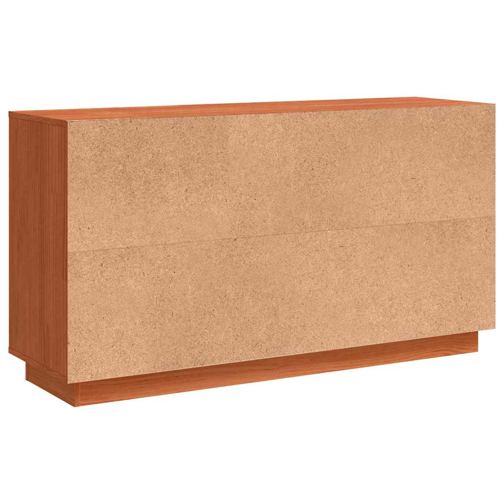 Sideboard Brown 111 x 34 x 60 cm Solid Pine wood