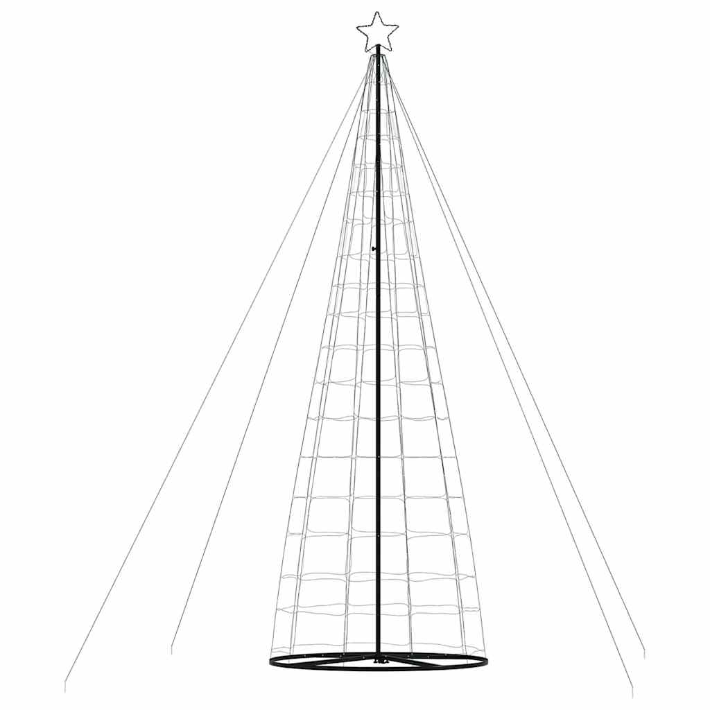 LED Christmas Tree Warm White 160 x 160 x 503 cm Iron