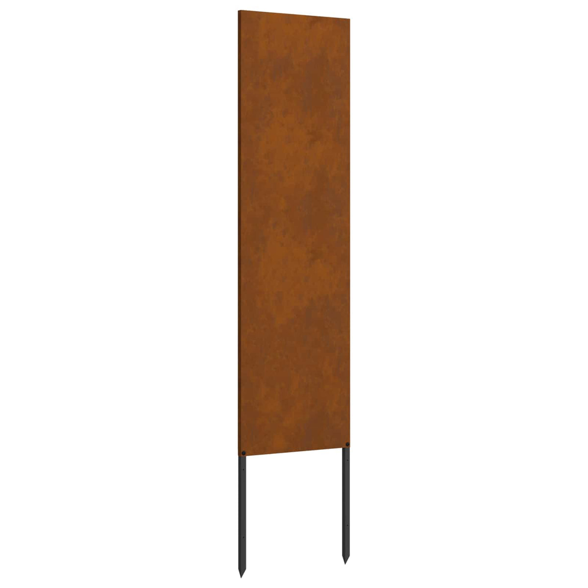 Garden Privacy Screen Rusty 32 x 140 cm Weathering Steel