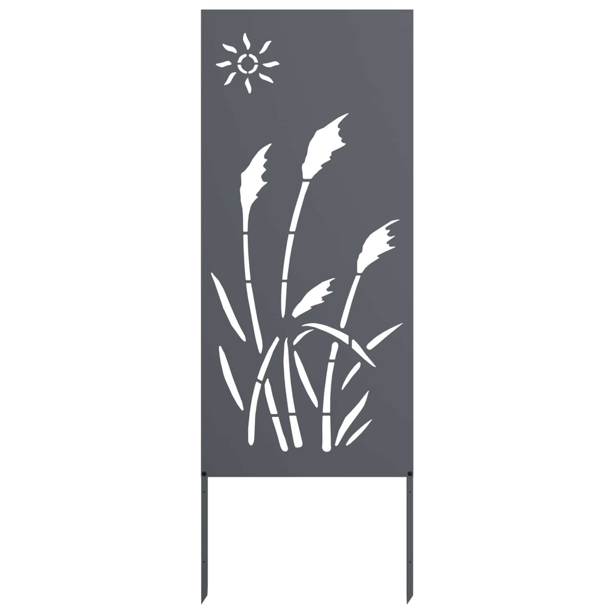 Garden Privacy Screen Anthracite 50 x 140 cm Cold-rolled steel