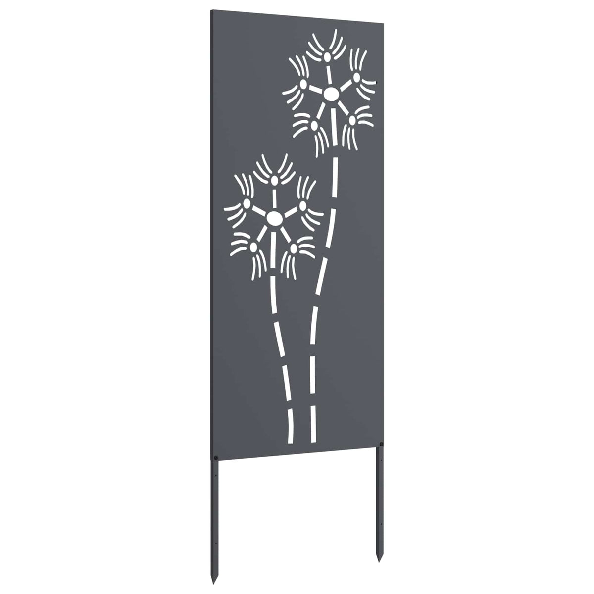 Garden Privacy Screen Anthracite 50 x 140 cm Cold-rolled steel