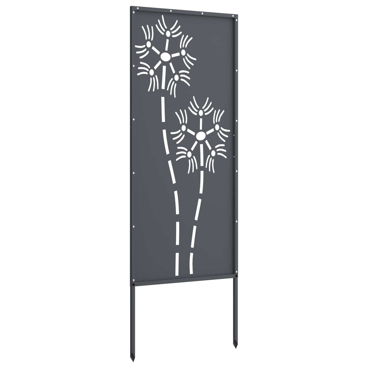 Garden Privacy Screen Anthracite 50 x 140 cm Cold-rolled steel