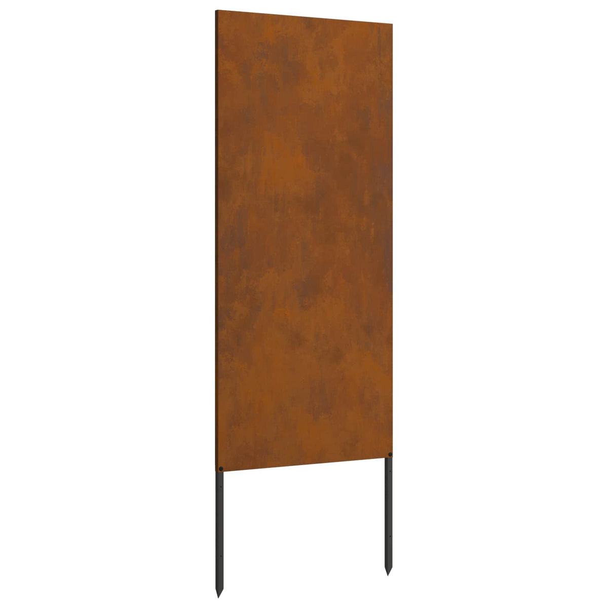 Garden Privacy Screen Rusty 50 x 140 cm Weathering Steel