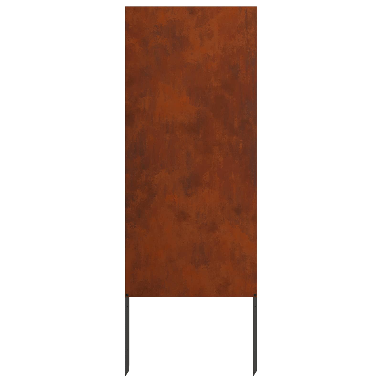 Garden Privacy Screen Rusty 50 x 140 cm Weathering Steel