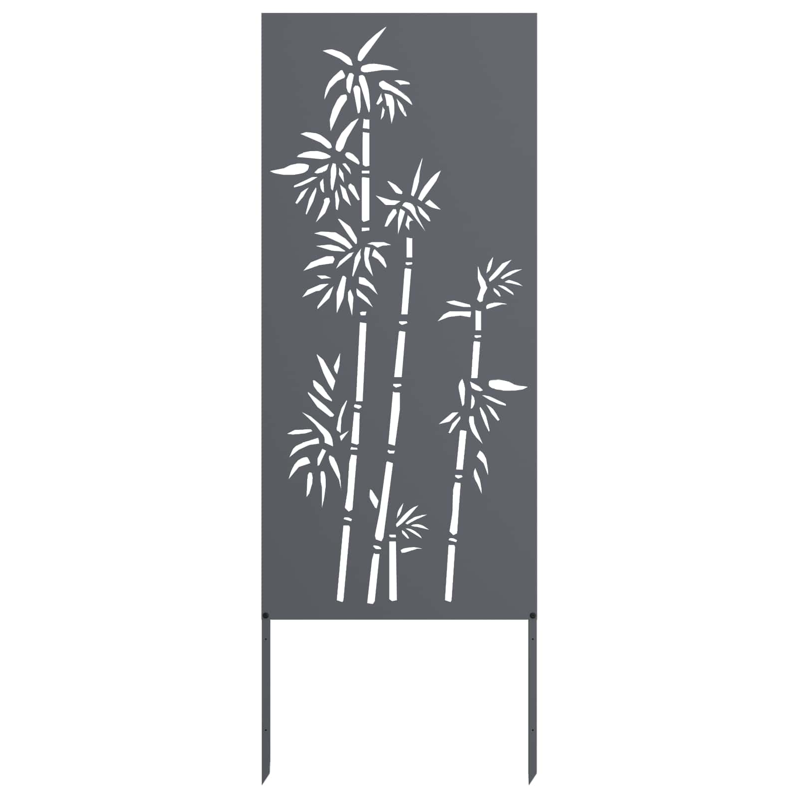 Garden Privacy Screen Anthracite 50 x 140 cm Cold-rolled steel