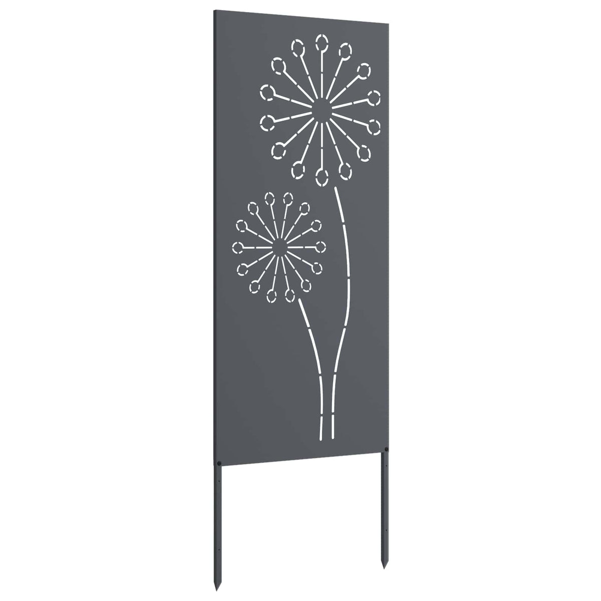 Garden Privacy Screen Anthracite 50 x 140 cm Cold-rolled steel