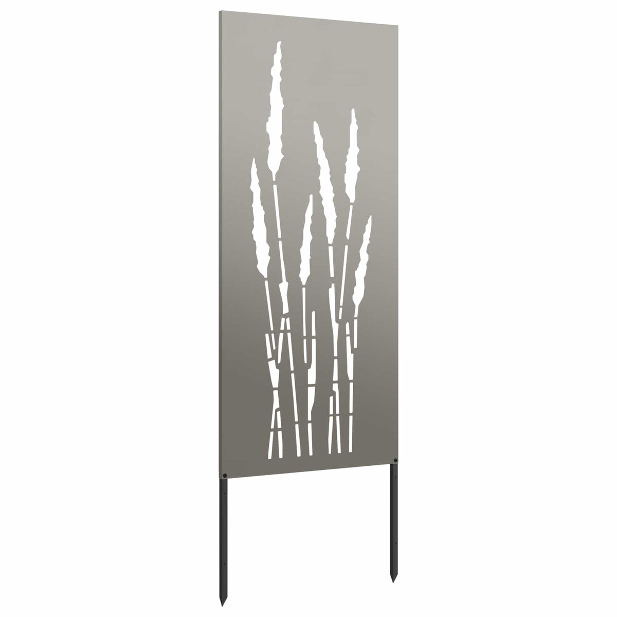 Garden Privacy Screen Floral Rusty 50 x 140 cm Weathering Steel