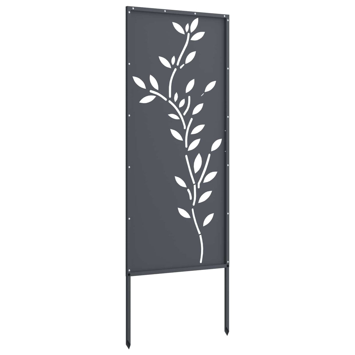 Garden Privacy Screen Anthracite 50 x 140 cm Cold-rolled steel