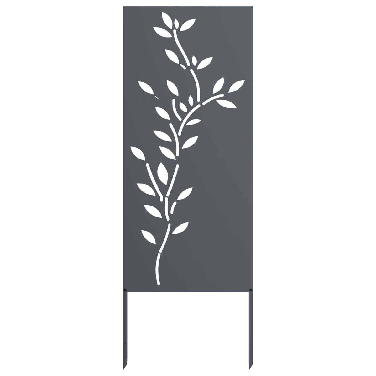 Garden Privacy Screen Anthracite 50 x 140 cm Cold-rolled steel