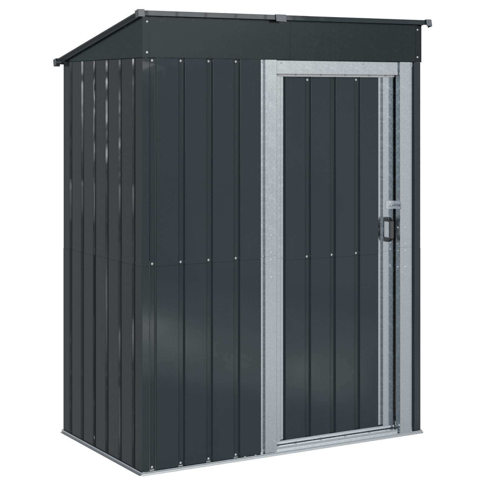 Garden Sheds Anthracite 137 x 81 x 180 cm Metal