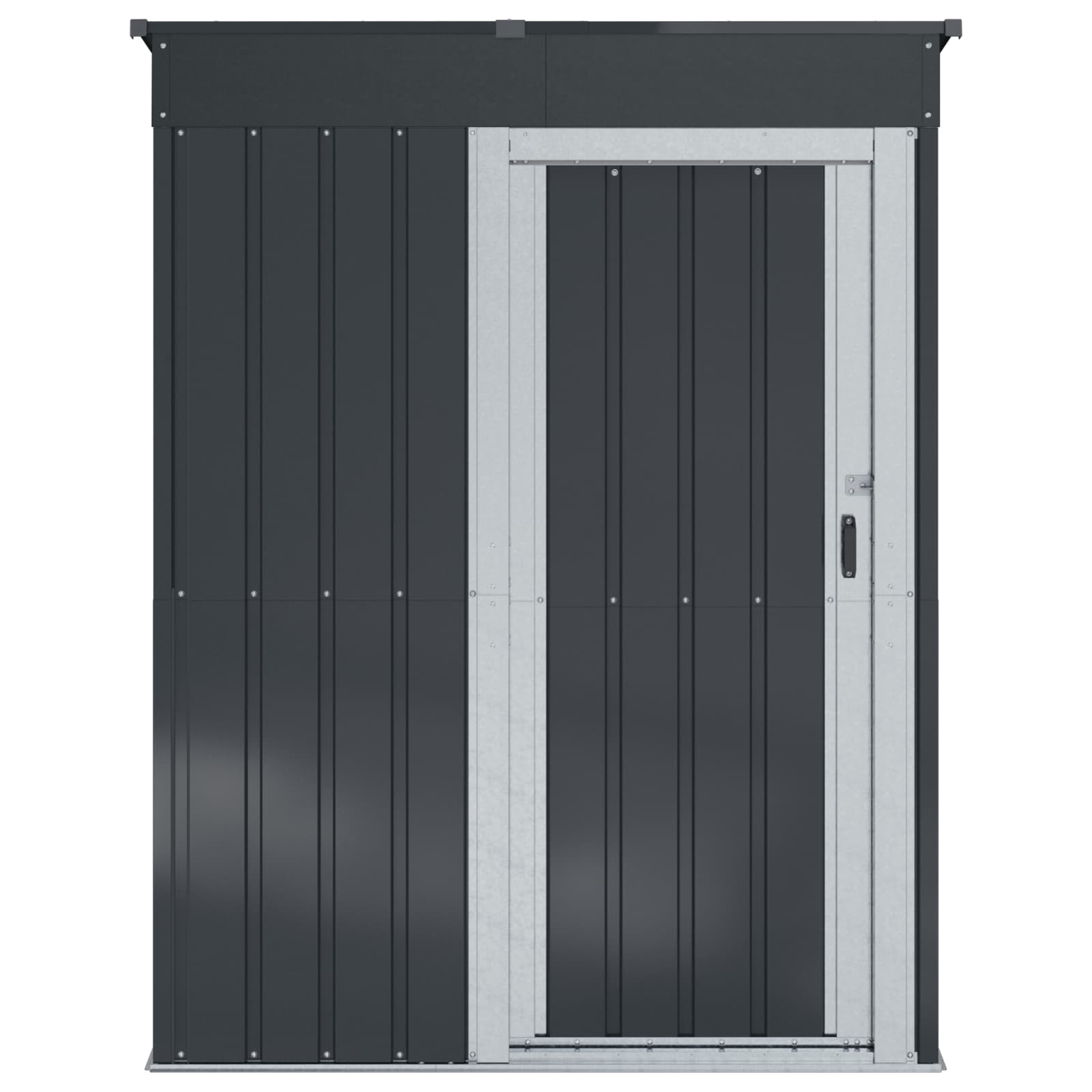 Garden Sheds Anthracite 137 x 81 x 180 cm Metal