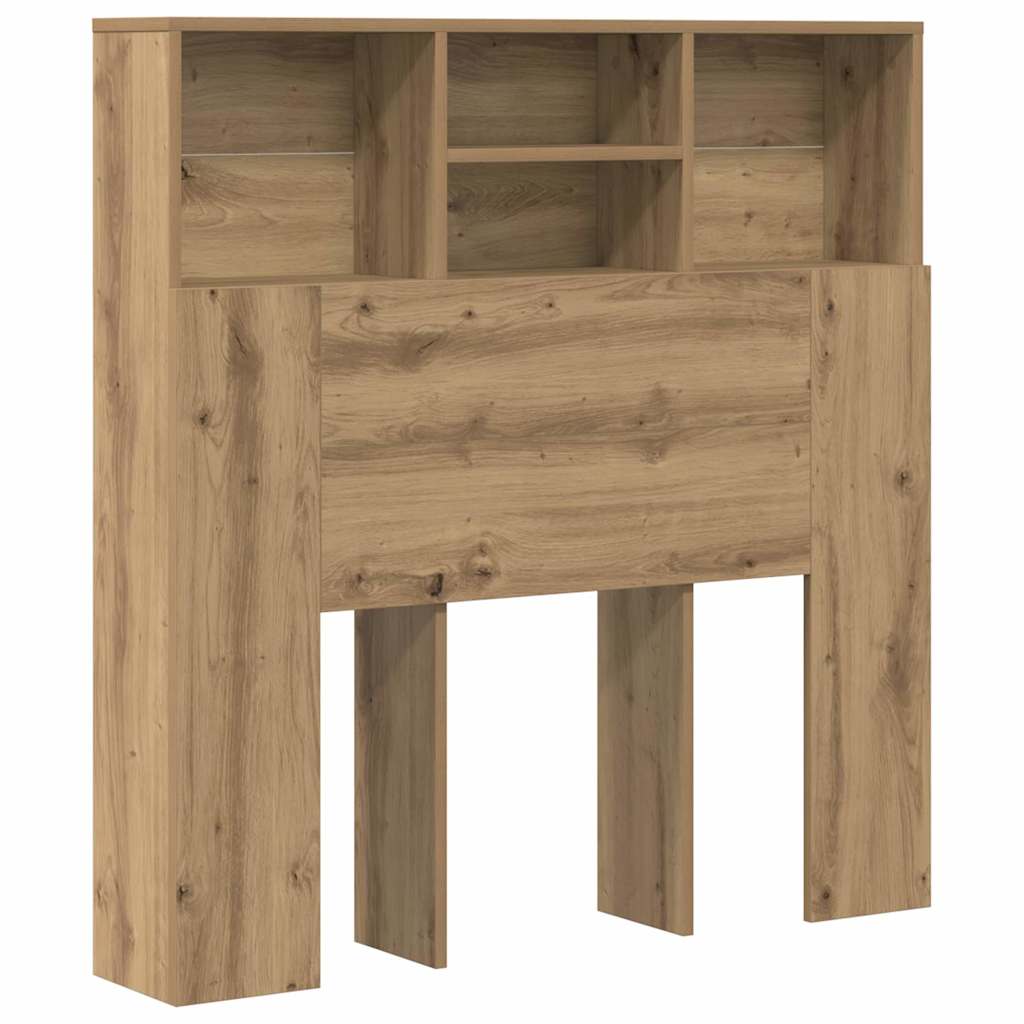 Headboard Cabinet with Shelf Artisan Oak 100 x 19 x 103,5 cm