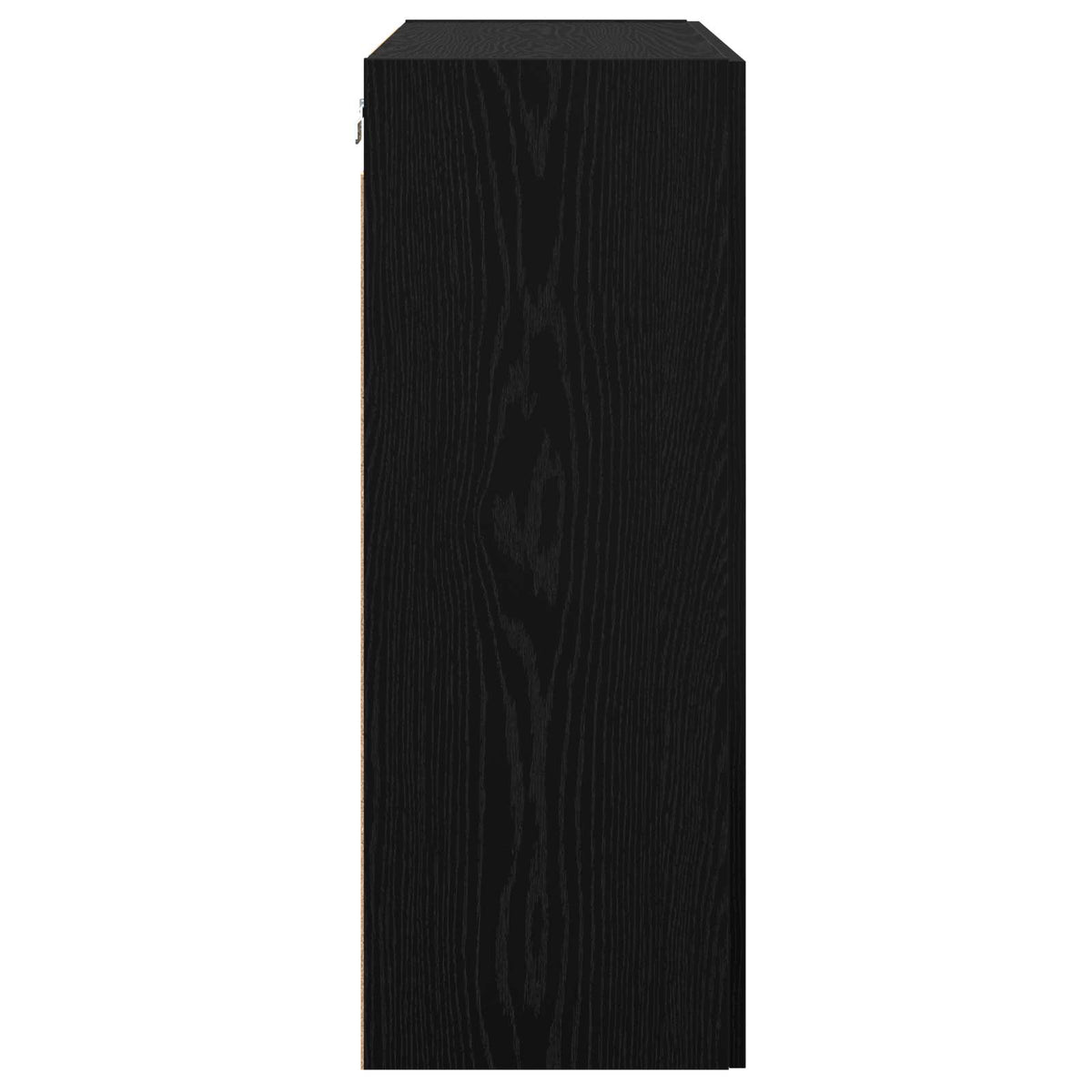 Storage Cabinet Wall-mounted Black Oak 69,5 x 34 x 90 cm