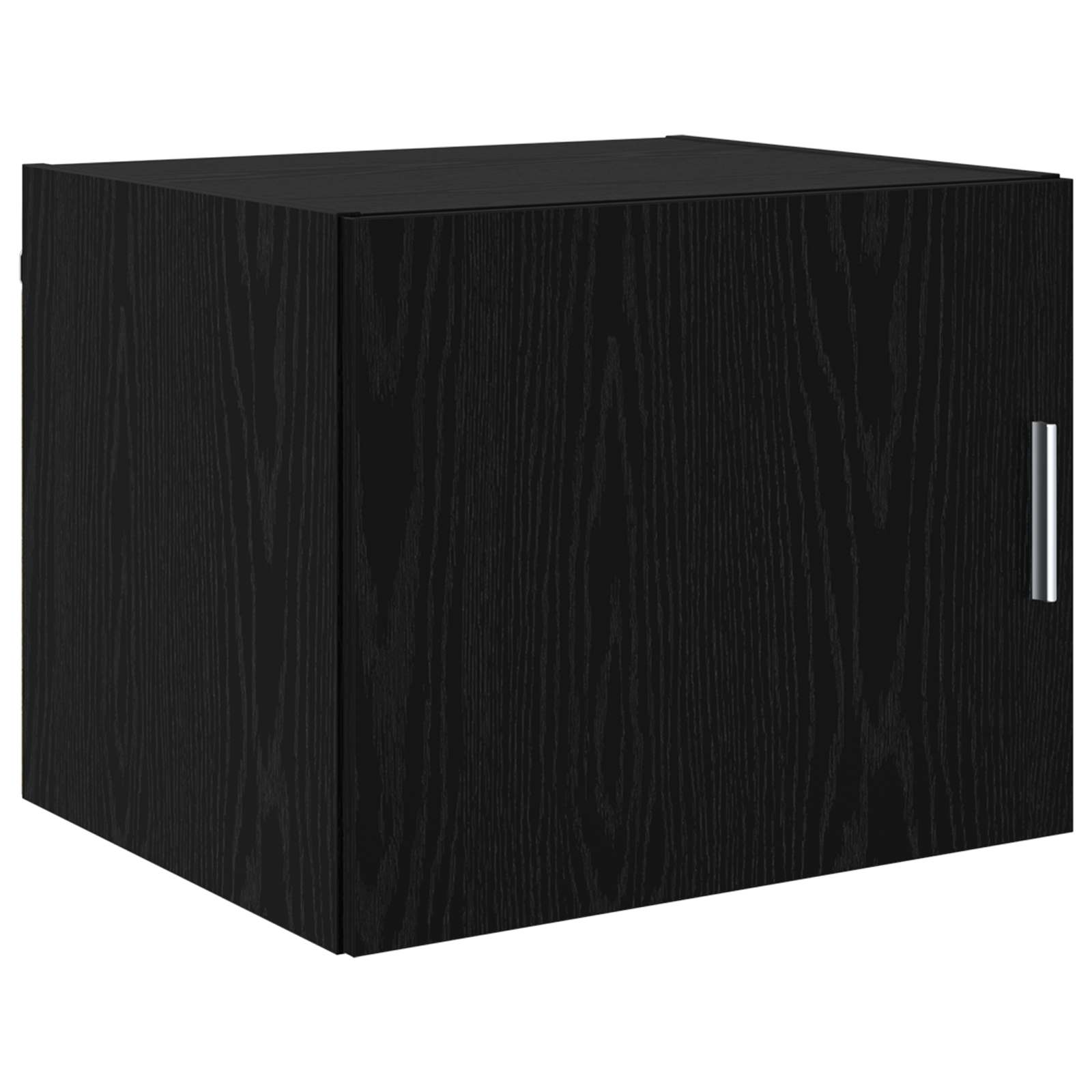 Wall Cabinet Black oak 50 x 42.5 x 40 cm Engineered wood