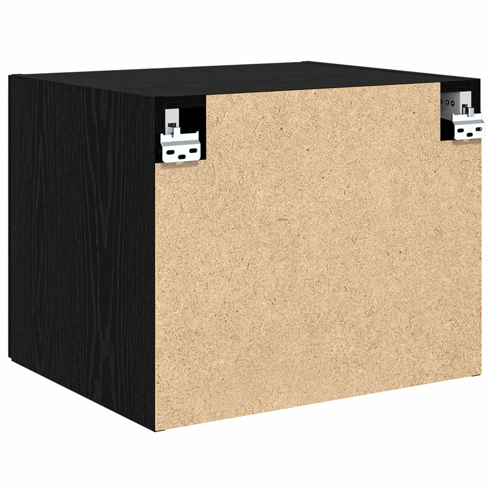 Wall Cabinet Black oak 50 x 42.5 x 40 cm Engineered wood