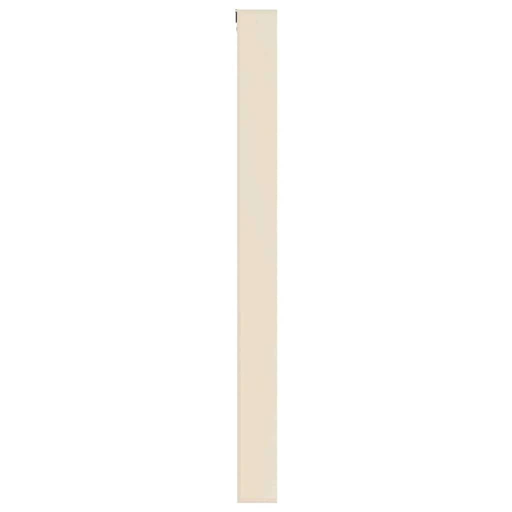 Wall Display Case Beige 98 x 4,5 x 55 cm Engineered Wood