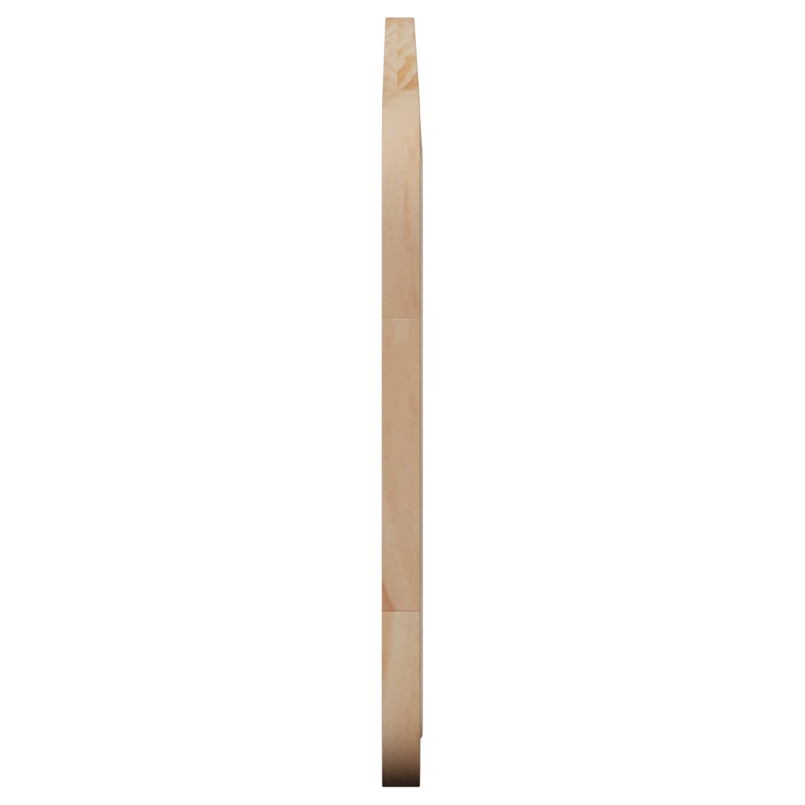 Headboard with Headboard Natural 100 x 55 x 3 cm Rattan