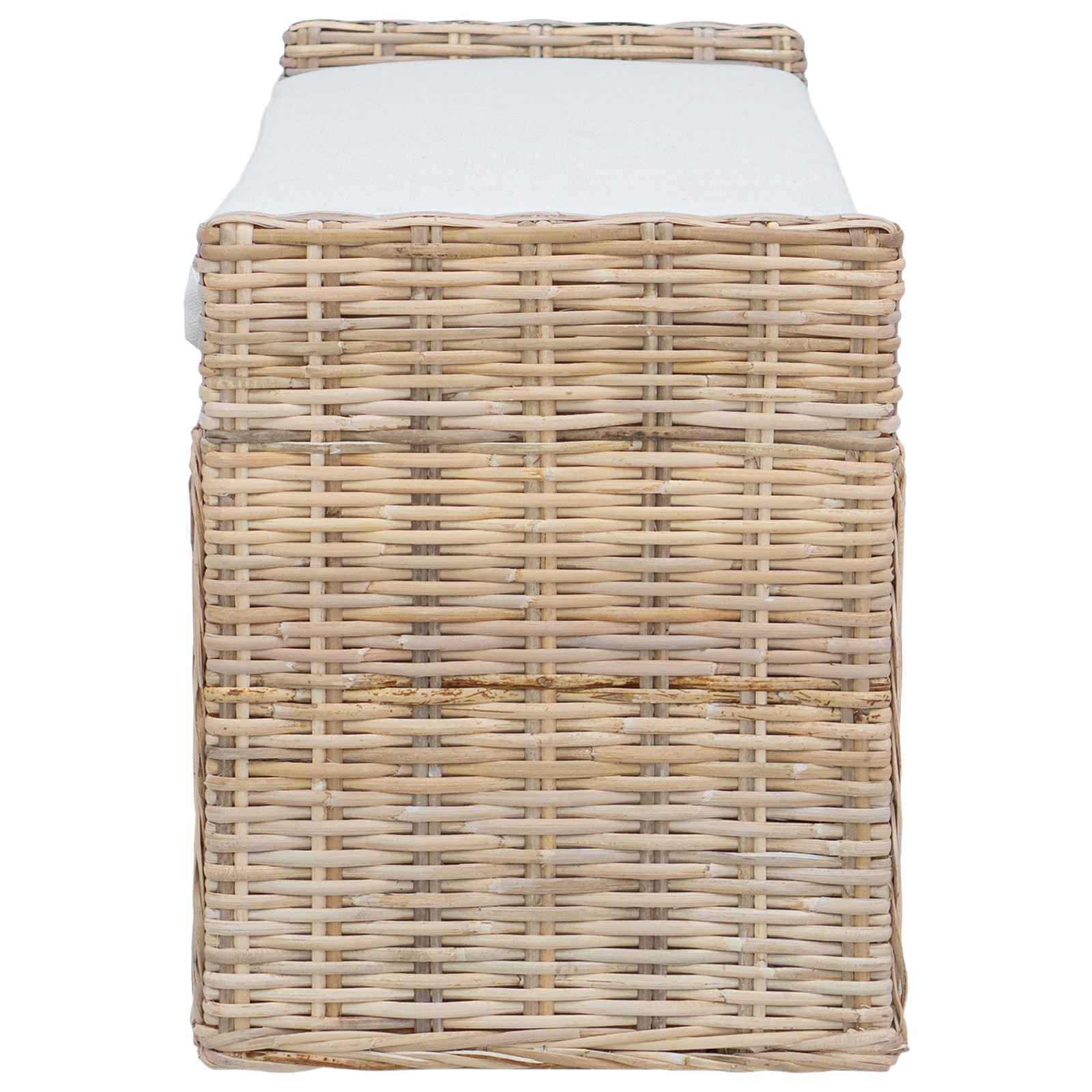 Storage Bench GENDT Natural 110 x 40 x 50 cm Rattan
