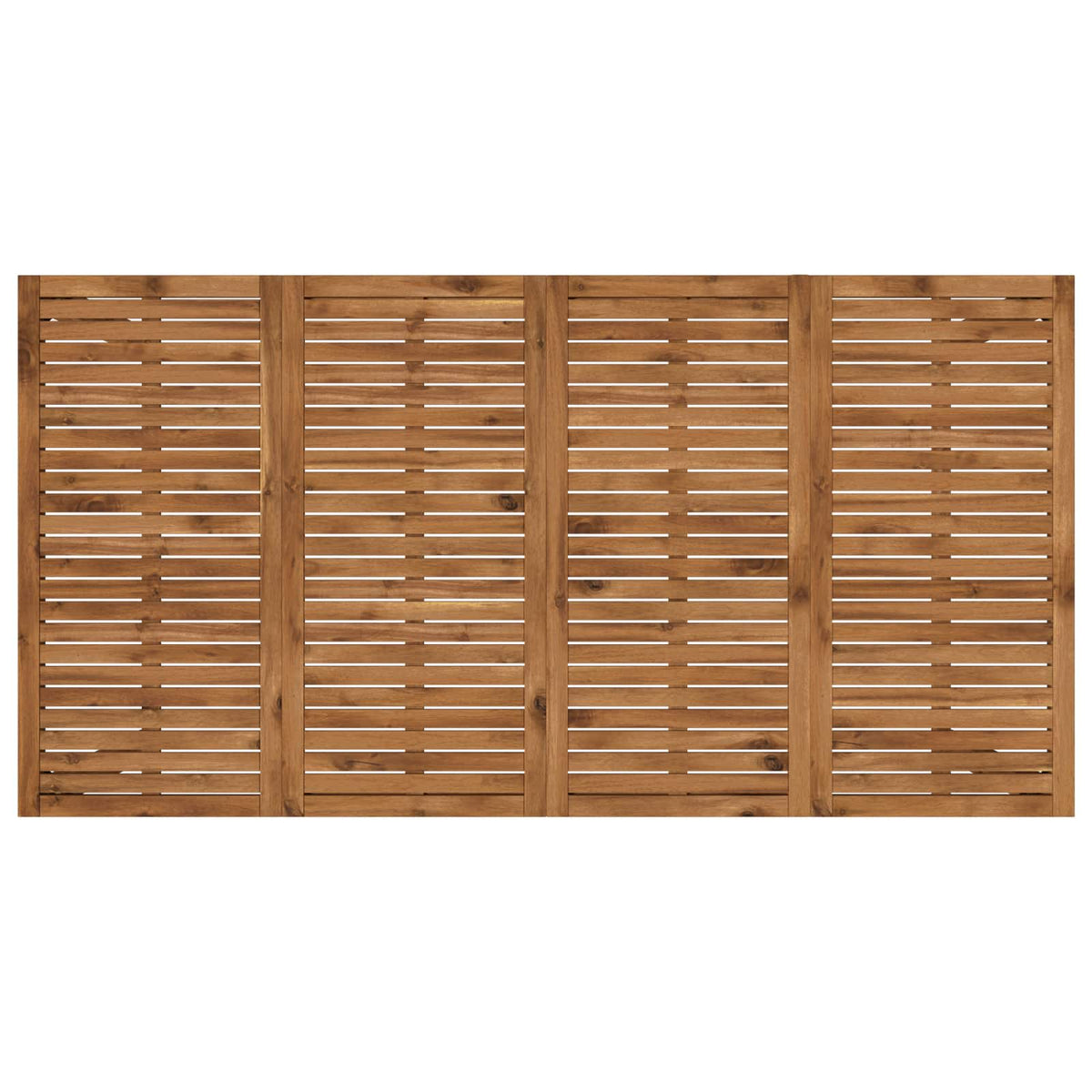 Garden Bar Table Natural 196 x 100 x 105 cm Solid Acacia Wood