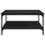 Coffee Table Black oak 80 x 80 x 40 cm Engineered wood
