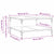 Coffee Table Black oak 80 x 80 x 40 cm Engineered wood