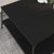 Coffee Table Black oak 100 x 100 x 40 cm Engineered wood