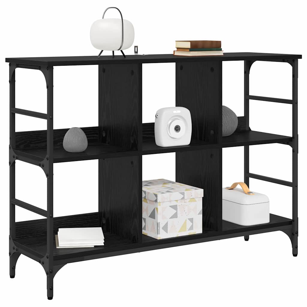 Sideboard Black 102 x 32 x 73.5 cm Engineered wood