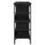 Sideboard Black 102 x 32 x 73.5 cm Engineered wood